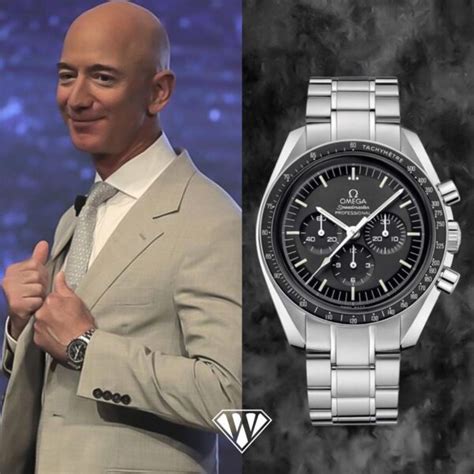 omega speedmaster moonwatch bezos|jeff bezos moonwatch chronometer.